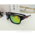 Cermin mata hitam Square TR Frame Sunglasses Untuk Lelaki